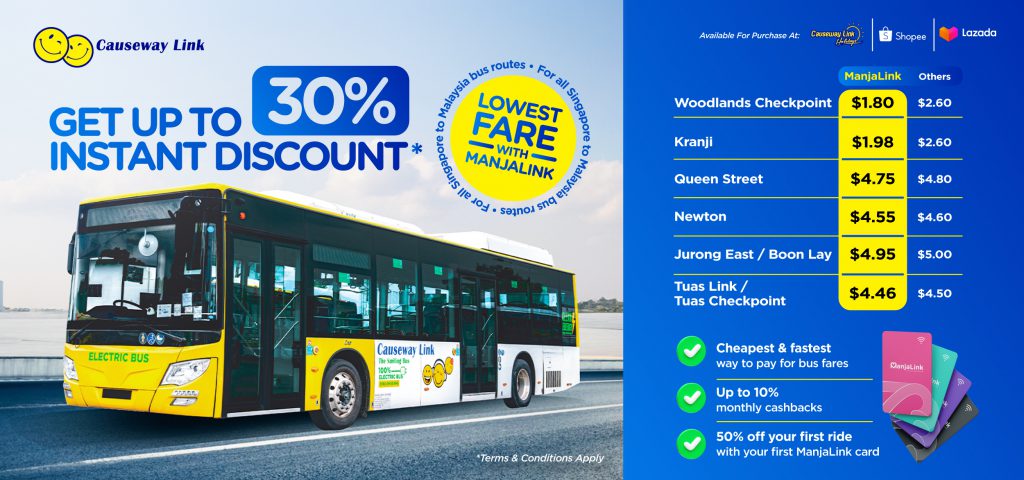 Manjalink Discount For Cross Border Singapore